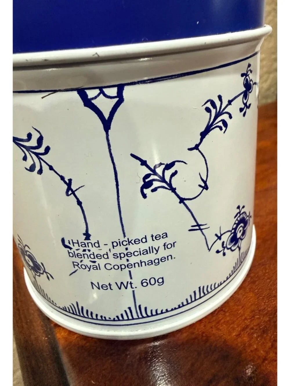 Royal Copenhagen interior owned tin